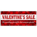 Signmission VALENTINES DAY SALE BANNER SIGN sale holiday valentine romantic love B-120 Valentines Day Sale